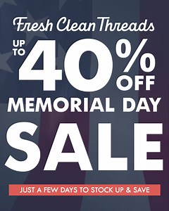 Fresh Clean Threads offers affordable premium tees that fit perfectly and keep their shape wash after wash. No logos, no gimmicks - just durable, timeless basics you can rely on. | Fresh Clean Threads