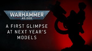Want a little glimpse at what's coming for Warhammer 40,000 next year? See what you can spot in our teaser trailer. https://bit.ly/3hNJ1Tv | Warhammer 40,000