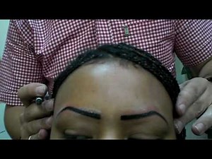 Tattoo eyebrows from the center Sabri Egypt Cairo