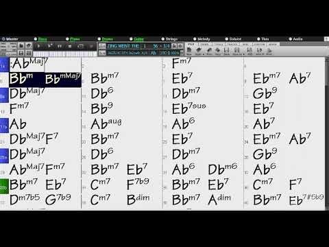 BACKING TRACK - ZING WENT THE STRINGS OF MY HEART (James F Hanley) Ab 180 BPM SWING