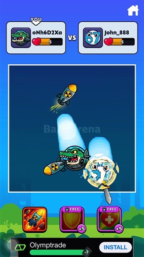 Bouncing ball arena green vs blue #ball #satisfying #simulation #gaming #circle