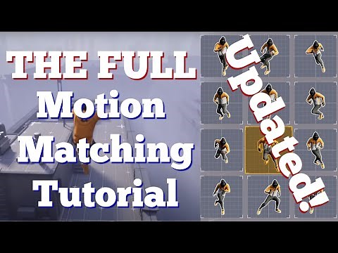 The Full Motion Matching Tutorial W500 Animations/ Walk, Crouch, Jump, TurnInPlace | UE5.4