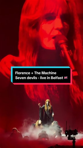 Florence The Machine: Live Performance of Seven Devils