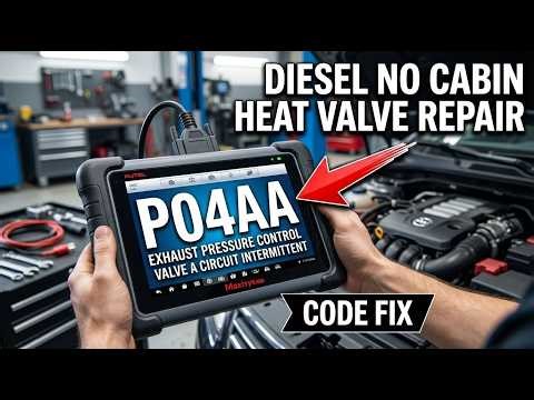 What Is P04AA Obd2 Code - Exhaust Pressure Control Valve Intermittent