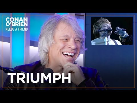 Jon Bon Jovi Invited Triumph The Insult Comic Dog On Tour | Conan O'Brien Needs A Friend