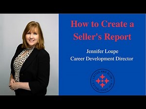 How to Create a Seller's Report in DeltaNET
