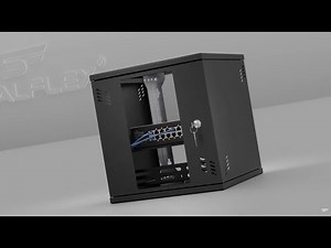 RACK 10” Server Cabinet Stalflex Streamline Series - Practical and affordable IT solutions