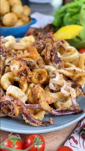 Tender Air-Fryed Calamari: A Light, Summer Recipe #calamarirecipe #airfrier