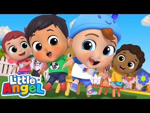 Musical Chairs Song | @LittleAngel Kids Songs & Nursery Rhymes