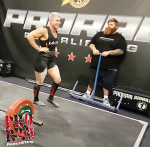 Billa Hamilton pulling 202.5kg at ProRawNine | PTC Headquarters