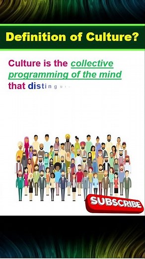 What Is Culture ? Definition of Culture ?