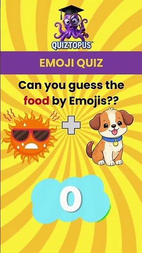 🍎 Can You Guess the Food by Emojis? #emojiquiz #emojichallenge #emojigame #emojichallengequiz #quiz