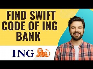How to find swift code of ING bank I 2025 ( S M TECH)