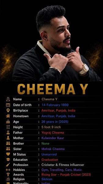 Biography of Cheema Y #cheemay #biography #trending #viral #youtubeshorts #punjabisong
