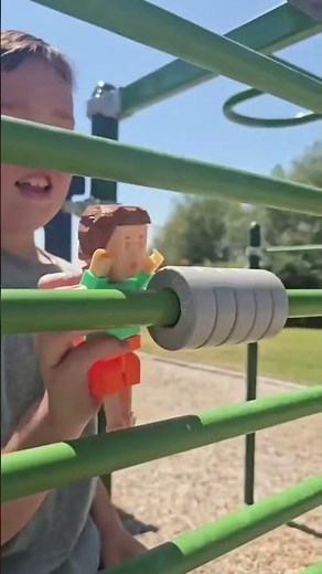 Playground Adventure with 3D Printed Block Buddy! 🚀