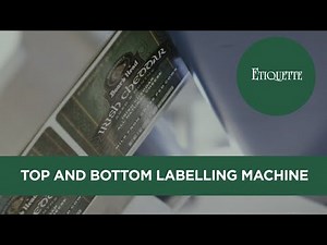 Automatic Top and Bottom Cheese Labelling Machine for Fayrefield Foods