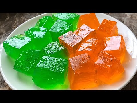 Homemade jelly recipe with and without Gelatin || homemade jello recipe
