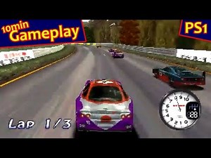 All-Star Racing ... (PS1) Gameplay