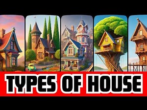 Types of Houses for Kids | Educational Video About Homes Around the World