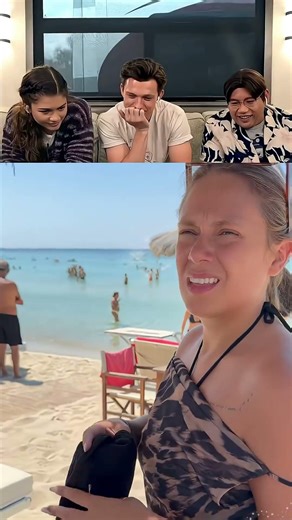 Tom Holland React Viral Videos part 1#tomholland #funny #trytolaugh #reaction