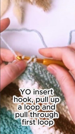 Learn the Herringbone Double Crochet Stitch