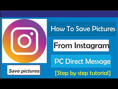 How To Save Pictures from Instagram DM On PC