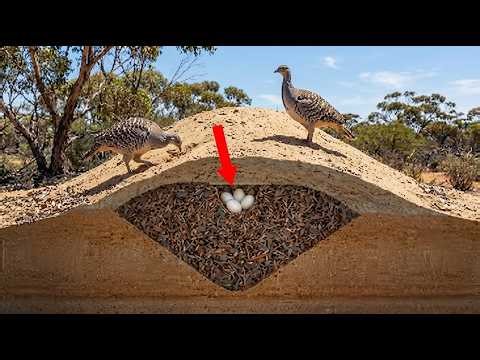 Unbelievable Survival – Mallee Fowl- 180 Days From Egg To Survivor - Life in the Wild