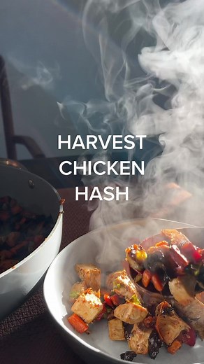 Havest chicken hash with balsamic & apple cider glaze. 🍎 #pcosfriendlyfood #pcosdiet #pcosmealideas #pcosdinner #pcosweightloss #pcos