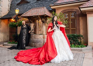 New Snow White and Evil Queen Disney Wedding Gowns | Chip and Company