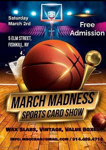 Fishkill Sportscard Show at Trinity Episcopal Church, Fishkill on 2nd March, 2024