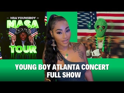 NBA YoungBoy in ATL 🔥 Live Concert Recap ft. Pluto, Hunxho & More | MASA Tour ATL 2025 | Tany B
