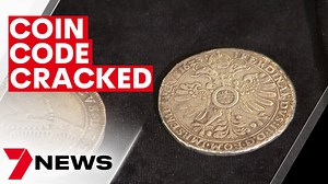 It was meant to be uncrackable, a secret code hidden on a new 50 cent coin. But it took a 14-year-old-boy just an hour to decipher the message disguised in a matrix of numbers and letters dating back thousands of years. 7NEWS at 6pm | 7NEWS.com.au #7NEWS | 7NEWS Brisbane