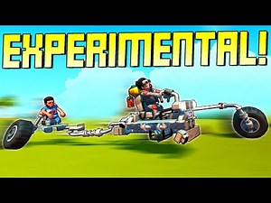 We Searched "Experimental" on the Workshop for Science! - Scrap Mechanic Workshop Hunters