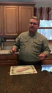 Unzip for boneless Walleye