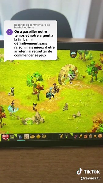 Réponse sur les bannissements dans Dofus Retro