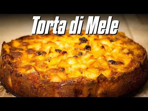 How to Make TORTA DI MELE | Italian Apple Cake Recipe