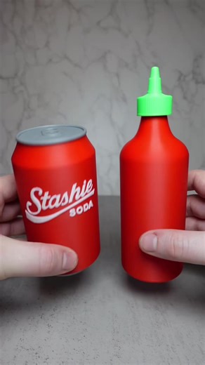 Innovative Hot Sauce Stash Container Design