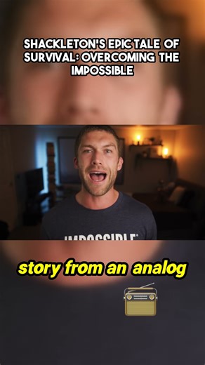 Prepare to be inspired by Shackleton's legendary Antarctic expedition!