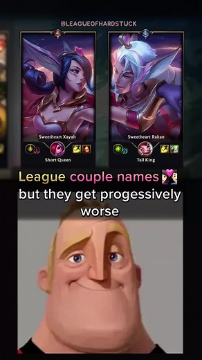 League Couple Names 👩‍❤️‍👨💀#leagueoflegends #leagueoflegendsmemes #리그오브레전드 #leaguetok #leagueoflegendsplays