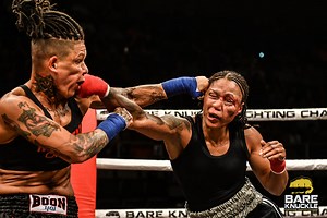 What an amazing fight between Christine Ferea vs Helen Peralta | BKFC 12 Watch this full fight now on www.BKFC.com | Bare Knuckle Fighting Championship
