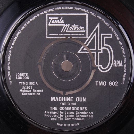 The Commodores - Machine Gun
