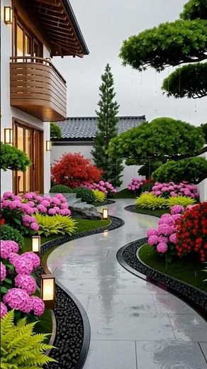 Walk With Me Through This Magical Japanese Garden 🌸🌧️