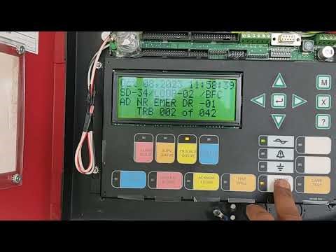 Fire Alarm Repeater Panel Make Secutron Mircom Fire Alarm and Trouble Acknowledgement