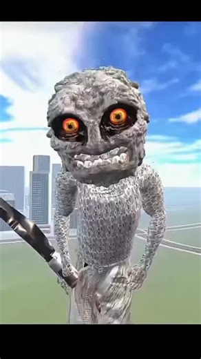 big monster in my city😱🤯 || indian bike driving 3d || #gaming #treding #shorts