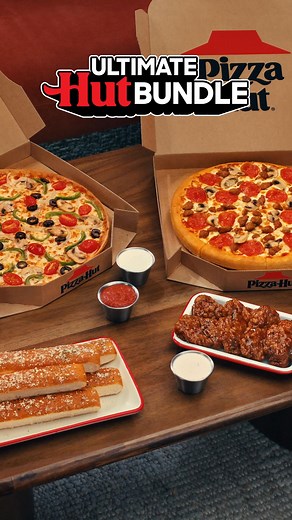 Throw the perfect party with Pizza Hut's Ultimate Hut Bundle | Pizza Hut