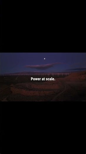 Power at Scale | Wind Farm Aerial Footage