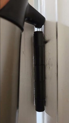 how to fix creaky door (it's not what you think) #homeimprovement #homeupdates #diydoctor