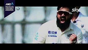 AJAZ PATEL 🇳🇿 10 wickets in a Test innings in India, a rare and wonderful achievement recognised by an Excellence distinction at this week’s NZC ANZ Cricket Awards 👏👏👏 Ajaz finished this season with 273 first-class career wickets & 43 for the BLACKCAPS at Test level, always doing us proud 🙌 ⬛️⬛️⬛️#AJAZPATEL ⬛️⬛️⬛️#NZCANZAWARDS ⬛️⬛️⬛️#INDvNZ 🎥 courtesy and used by permission of NZC/BCCI/Sky Sport NZ #indianlara #lovethestags #cricket #testcricket #excellence #cricketnation #centralstags #1