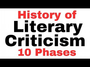 Classical to Modern Literary Criticism Historical Development, Gary Day, Hellenic to Modern Period
