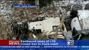 TRAFFIC ALERT: A section of I-70 in Washington County is expected to be shut down for 8 to 10 hours after a tractor trailer crash. MORE: http://cbsloc.al/2zcz3BW | KDKA-TV | CBS Pittsburgh